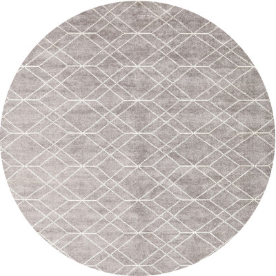 Tapis contemporain gris / blanc