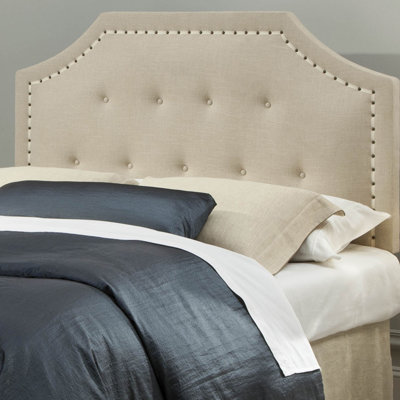 Ariade Upholstered Linen Panel Headboard