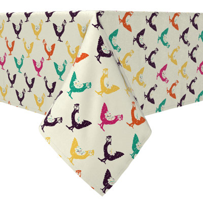 Square Cotton Twill Tablecloth