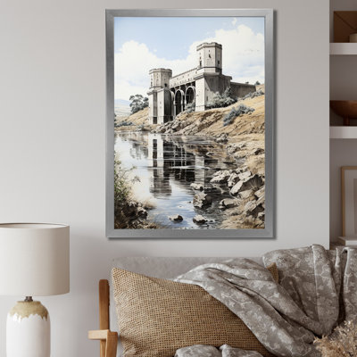 " Dam Impressive Heights Pointillism I "