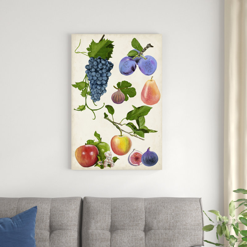 Fruit Collection II, H 36 po x l 24 po x P 1,25 po