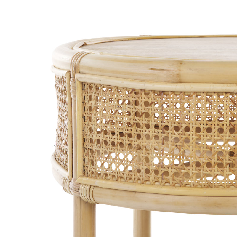 Cynequa round side table