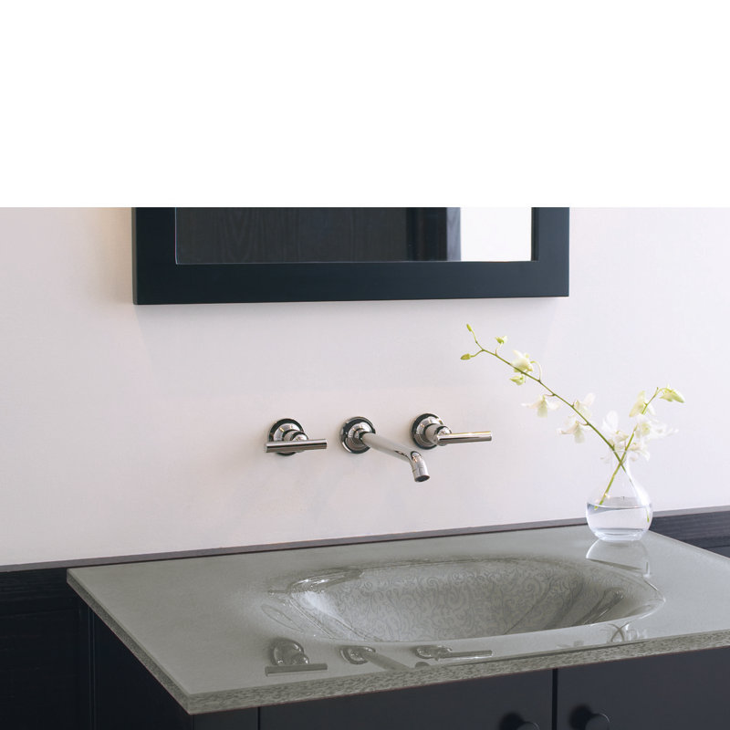 Purist® Wall mounted Bathroom Faucet, Vibrant Brushed Bronze