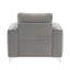 Chaise Wenona, velours gris-758375224