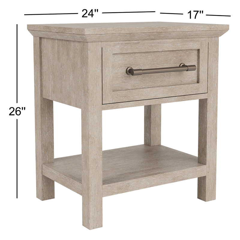Walter One Drawer Nightstand