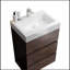 Meuble-lavabo autoportant de 24 po avec évier, grande vasque de rangement Priama pour salle de bain moderne, lavabo une pièce sans drain et robinet, pré-assemblé-1965647591-1965647588