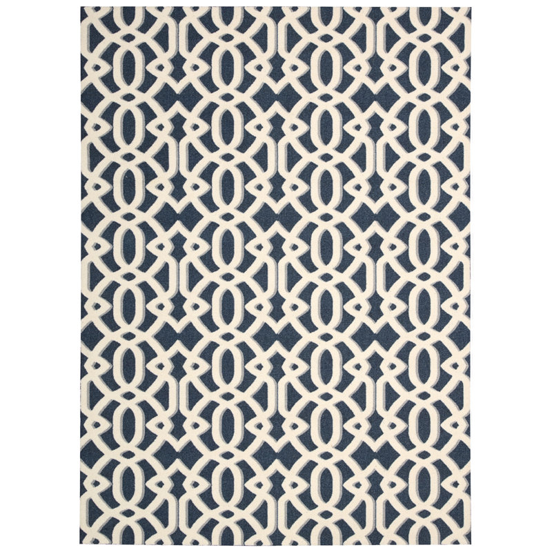 Derose Geometric Indoor Rug, Rectangle 4' x 6'