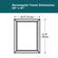 Miroir de salle de bain biseauté Deluxe-2095406635-2095393453