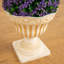 22 po Topiaire de boule artificielle résistante aux rayons UV dans un pot de fleurs décoratif (intérieur / extérieur)-1221866925