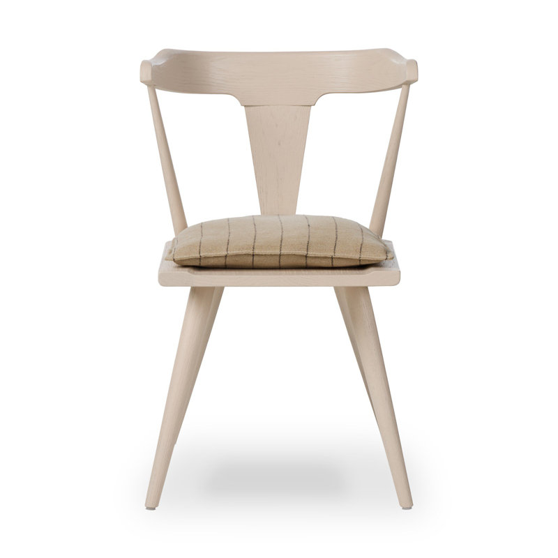 Ripley Dining Chair with Cushion, Lavon Flint, Off White Oak