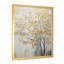 Minimalisme, scène d'arbres bleus et dorés - Art mural arbres-1761321183-1761321192