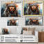 «Native Apache Warrior» sur toile-97044382-97044384
