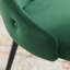 Chaise parsons capitonnée en velours-148914986