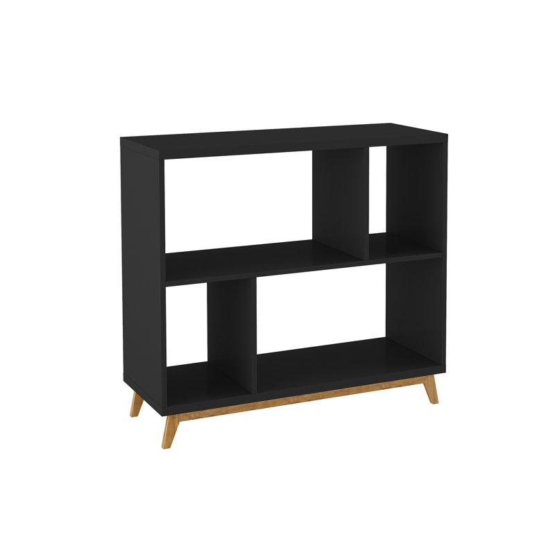 Armada 135cm W Manufactured Wood Shelving Unit, Black