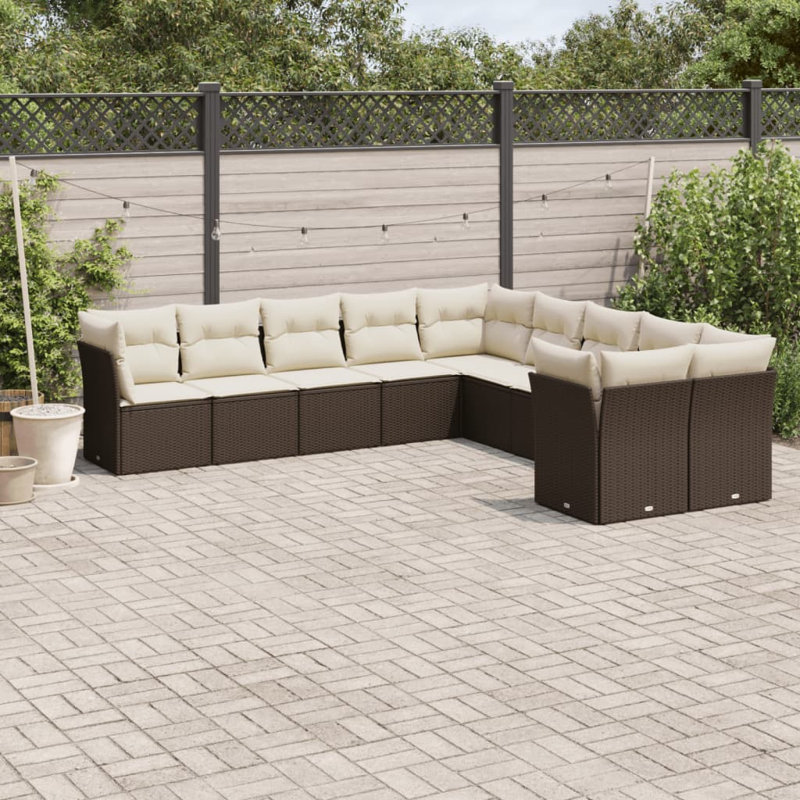 Ensemble de canapé de jardin Vidaxl