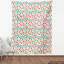 Tissu à pois Ambesonne par The Yard, points colorés sur fond uni, tissu décoratif pour le revêtement et les accessoires de maison, blanc multicolore-57250184