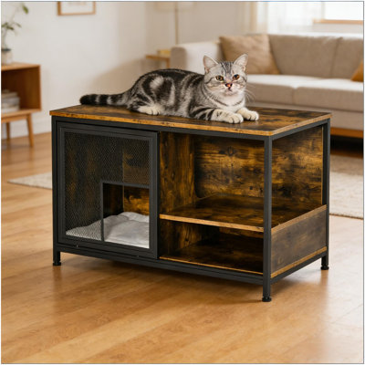 End Table Pet House,Wooden Cat House