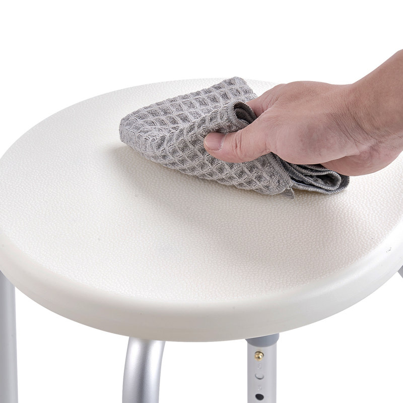 Chaise de douche pour douche intérieure, tabouret de douche à hauteur réglable, banc de siège de baignoire antidérapant pour personnes à mobilité réduite, capacité de 300 lb