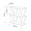 Cedro Modern White Side Table, 23.6 x 22.4 x 15.7 inches | 100% Melamine Coated Particle Board, Thickness: 0.7 inches | Sleek Design with 10.2-inch Shelf Height | Perfect for Living Room, Bedroom, or Office | Stylish & Functional Furniture Solution-1731377664