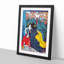 Kneeling Woman by Utagawa Kuniyoshi - Picture Frame Art Print-55609565-55609566