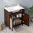 30" Bathroom Vanity With Ceramic Sink
