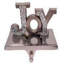 Joy Christmas Stocking Holder - 4.75"