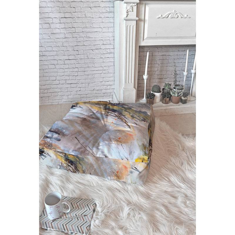 Coussin de sol dans le vent, H 23 po x l 23 po x P 6 po