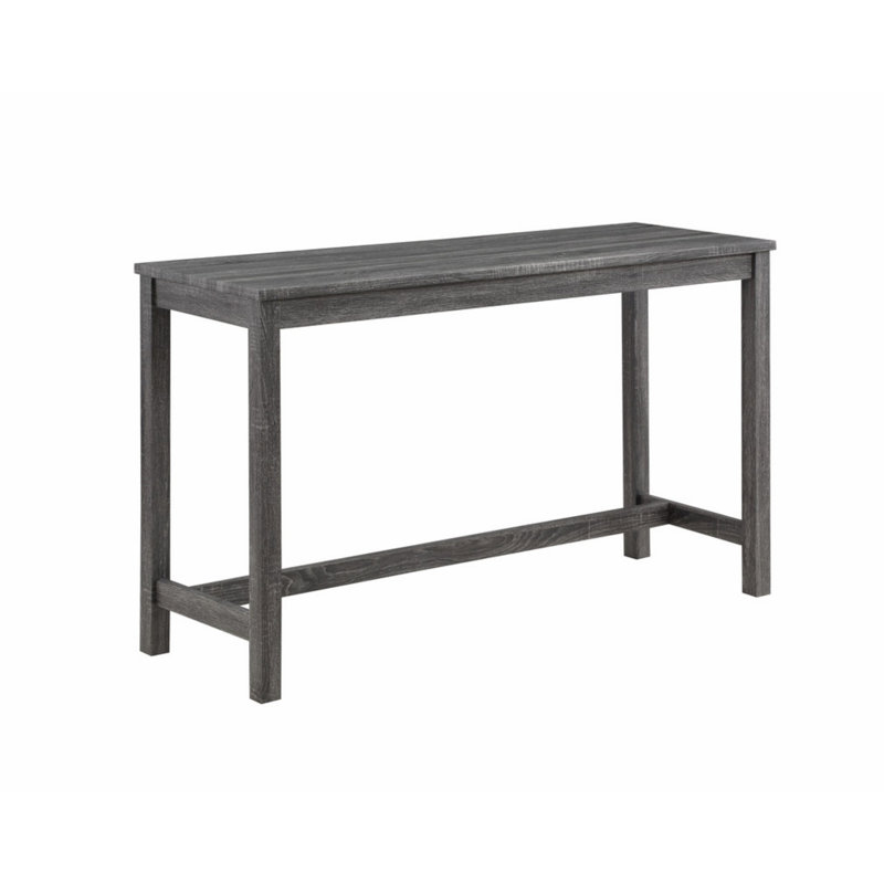 Ensemble de table de salle à manger 4 pièces, ensemble bistro à hauteur de comptoir avec tabourets capitonnés