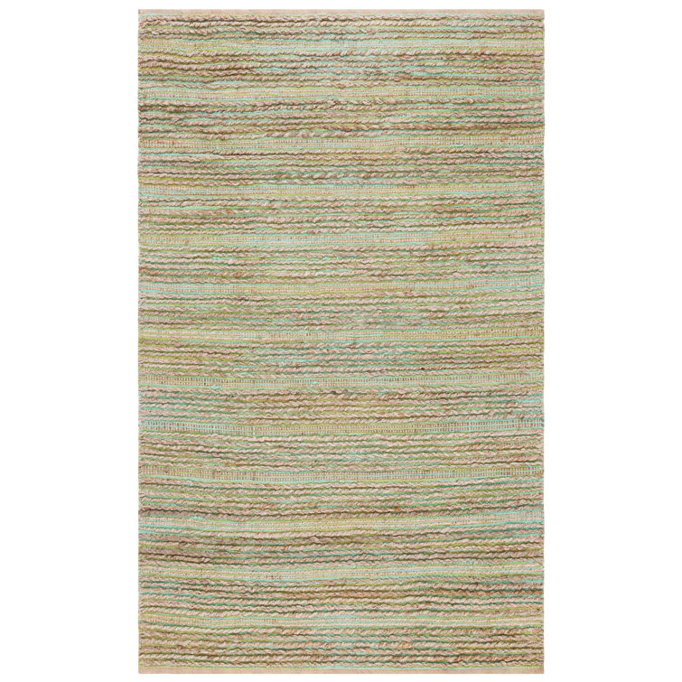 Tapis rayé en jute / coton Doleman