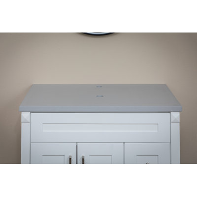 Eden Terrazzo 31 Stone 1 Single Bathroom Vanity Top No Sink Included