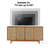 Branstetter 63'' Wide Sideboard with LED Light and Wine Rack-1865539694