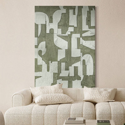 Art mural moderne en bois manufacturé moderne en grès pour le salon, la chambre à coucher, la cuisine et la salle à manger
