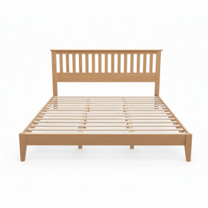 Malinda Mission Style King Panel Bed