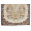 Tapis oriental fait à la main. Fabriqué en laine naturelle beige, brune et sable