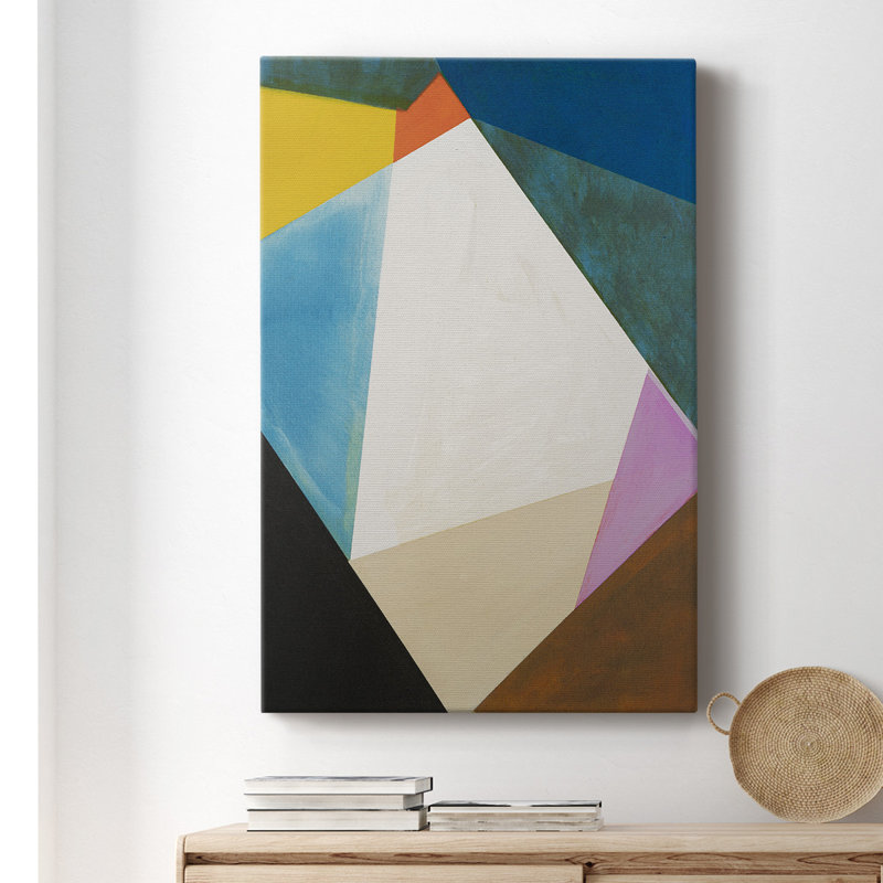 «Modular I», impression sur toile tendue, H 18 po x l 12 po x P 1 po