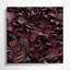 «Abstract Florals 75», art mural sur toile rouge-527095219