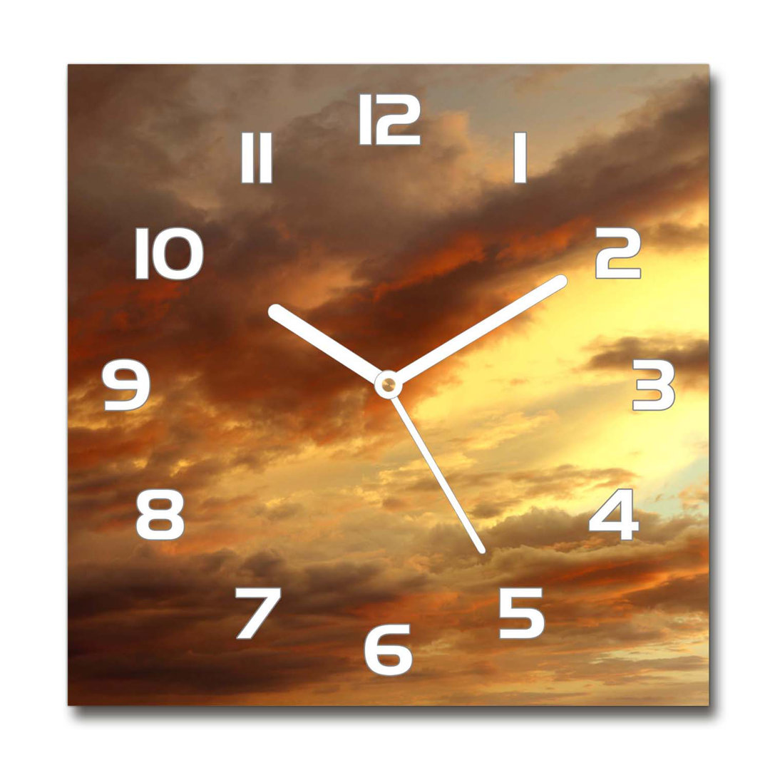 Analoge Wanduhr Sunrise 60 cm Geräuschlos