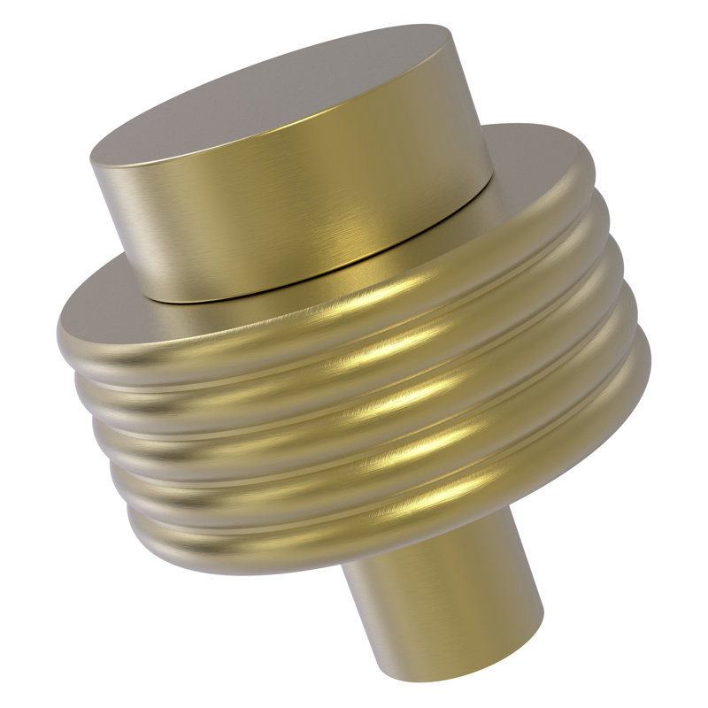 1 1/2" Novelty Knob, Satin Brass