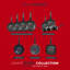 Tower T700304 SmartStart Classic 5 Piece Cookware Set with 14cm Milk Pan, 16cm & 18cm Saucepans with Tempered Glass Lids, 20cm & 24cm Frying Pans, Black