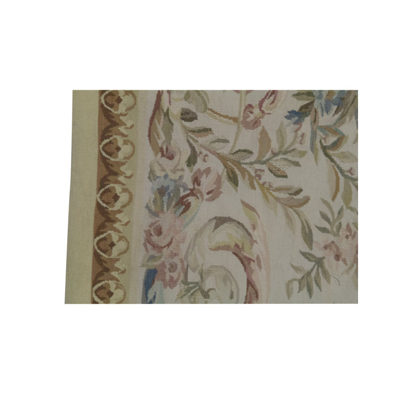 Hand-Knotted High-Quality Light Blue Area Rug