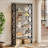 71" Tall Bookcase, 5-Shelf Freestanding Bookshelf For Home Office, Living Room-1557688291-1567574757