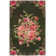 Tammie Floral Black/Red Area Rug