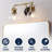 Gilbertson Metal/Seeded Glass Vanity Light-119335088-123430033