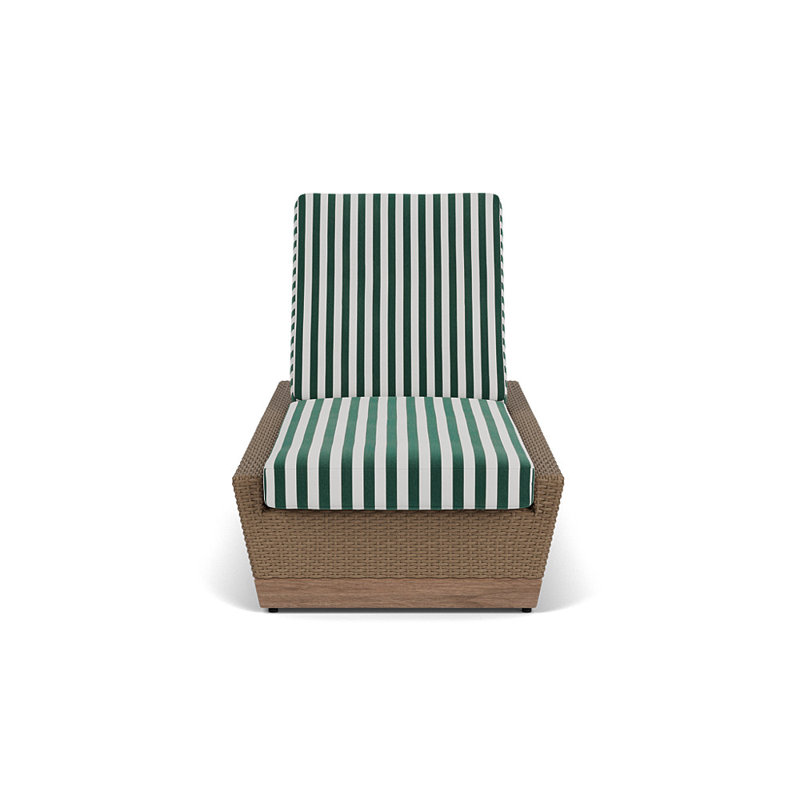 Charisma Pool Chaise, Safari/White Stripe