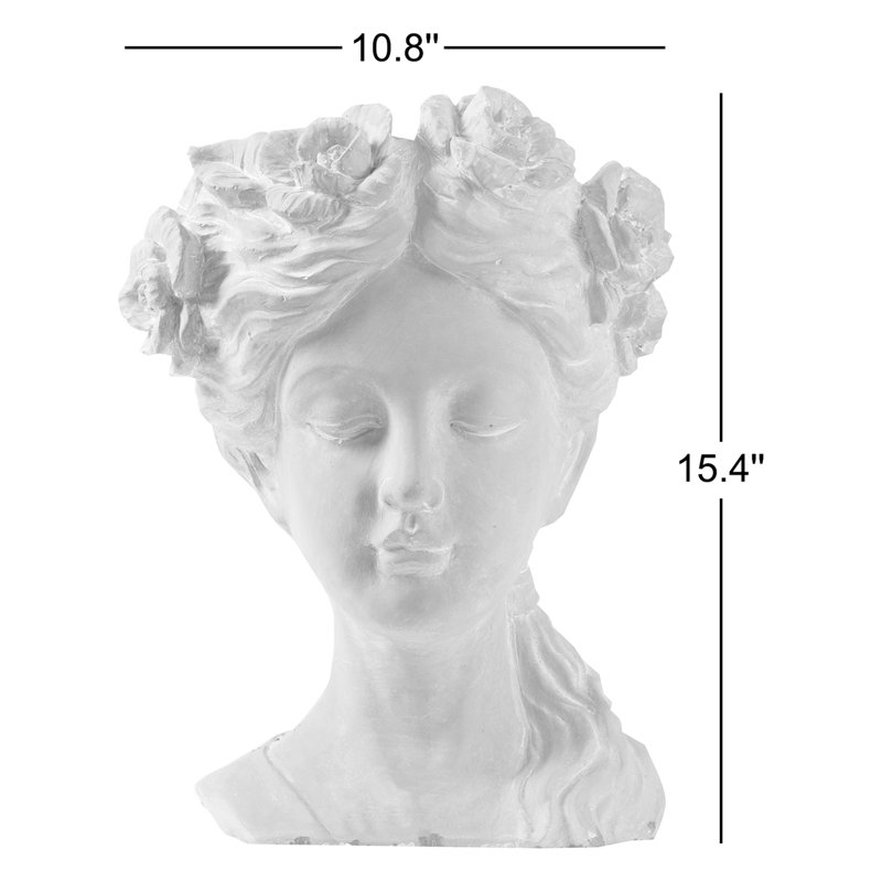11x9.5x15.5" Emerado Statue Planter