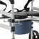 Lockable Rolling Shower Chair With Commode(U-Shape Seat)