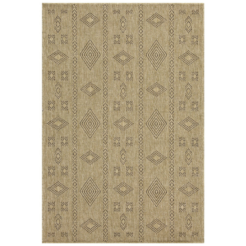 Tapis terre / gris en polypropylène 2 pi 7 po x 7 pi 3 po Earth Gcntl1002, Tapis de couloir 2 pi 7 po x 7 pi 3 po