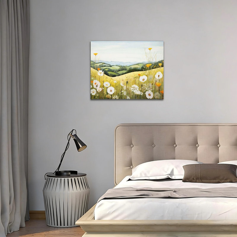 Green Hills and Wildflowers