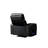Fortuner Modern Style Upholstery Recliner Chair Made With Wood & Massage Function Included-Black