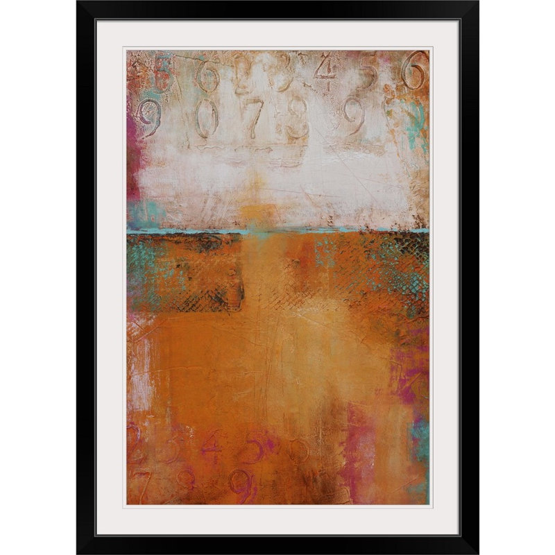 'Front Row' Graphic Art Print, Black Framed, 44" H x 32" W x 1" D